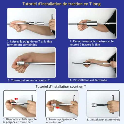 Test Tosucs Kit Débosselage Carrosserie : pratique pour les petits pocs, pas magique non plus