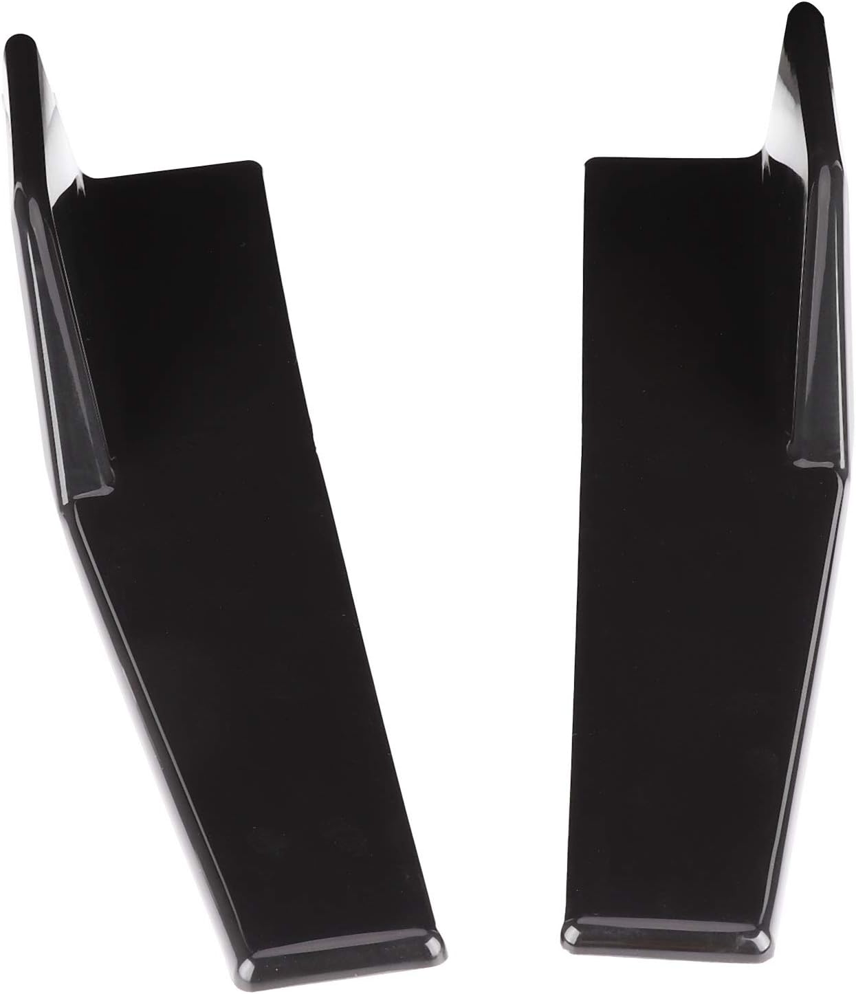 Jupe latérale Diffuseur à ailes, jupes latérales de style carrosserie, paire jupe latérale universelle séparateur côté aile côté aile diffuseur kit de carrosse