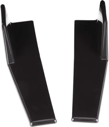Jupe latérale Diffuseur à ailes, jupes latérales de style carrosserie, paire jupe latérale universelle séparateur côté aile côté aile diffuseur kit de carrosse