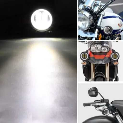 Test YUGUANG 3" 80W 8000LM : des petits projecteurs LED qui envoient bien pour la moto