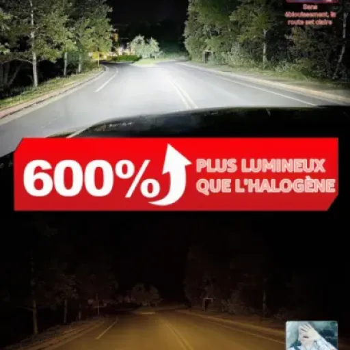 Test OUSHI H15 LED 100W : des phares bien plus blancs, mais pas sans petits soucis
