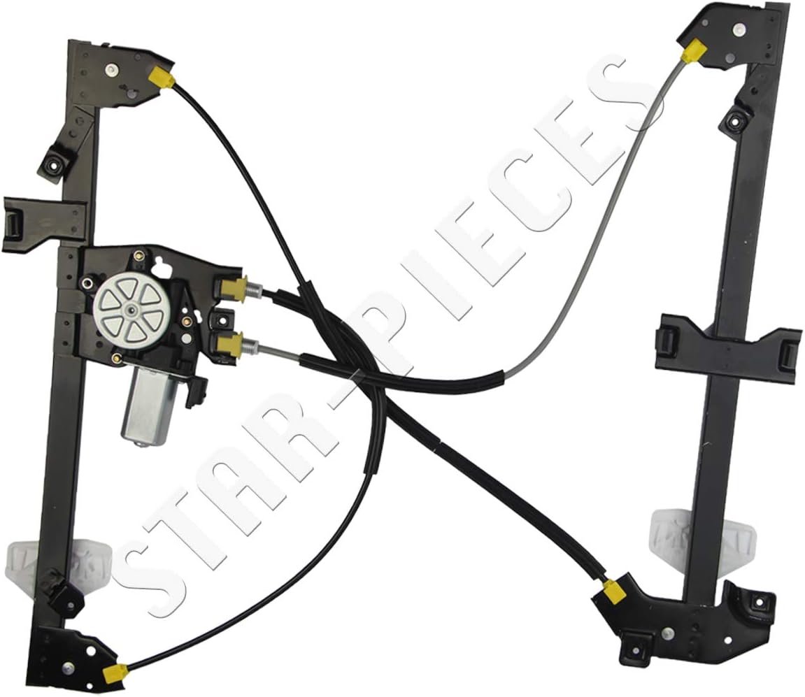 Leve vitre compatible pour Berlingo 1 et Partner 1 (1996-2008) AVEC MOTEUR - AVANT DROIT (passager) 9222G1, 9222AS