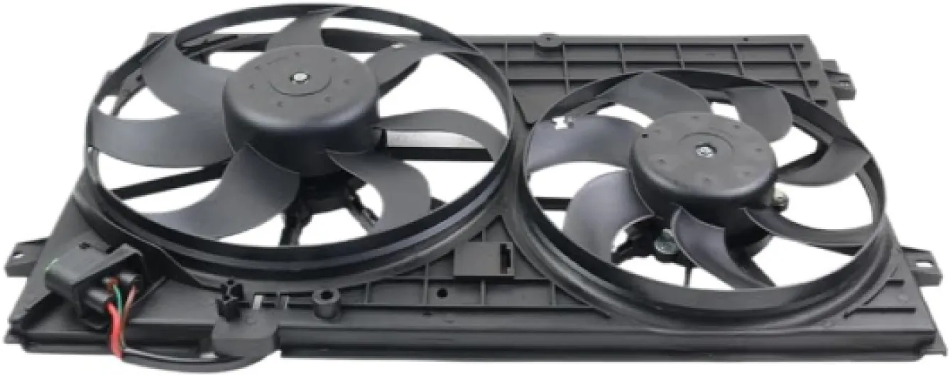 Ventilateur de radiateur 1K0959455R Compatible avec Beetle (Voiture), Seat Toledo, Škoda Superb et Autres modèles du Groupe