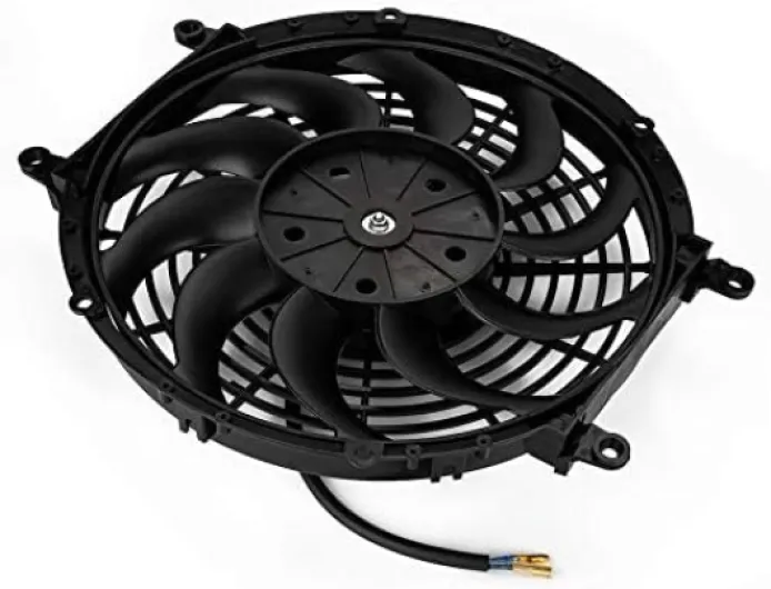 30.5cm Kit de montage de ventilateur de radiateur électrique de 12V 80W Pour ventilation et refroidissement – voitures et véhicules spéciaux Ventilateur d'évacuation 30,5 cm