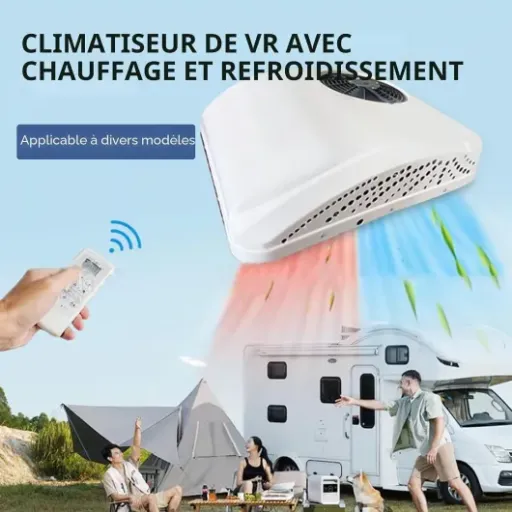 Test climatiseur de toit Cplsntaeam 220V : une clim pour camping-car qui laisse un goût amer