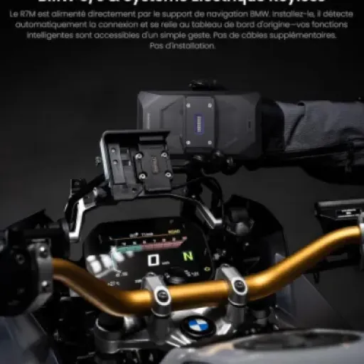 Avis RiderNav R7M 7" BMW : l’écran CarPlay/Android Auto qui parle avec la Wonder Wheel