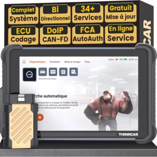 Avis thinkcar TK689BT : la valise diagnostic auto sans fil qui vise les bricoleurs avancés