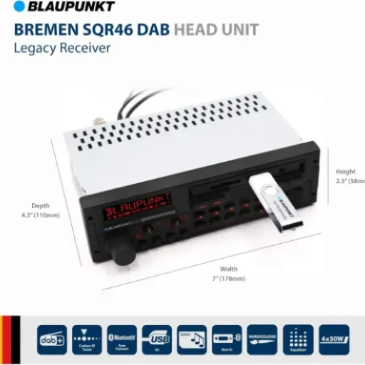 Avis Blaupunkt Bremen SQR 46 DAB : l’autoradio rétro qui cache un vrai équipement moderne