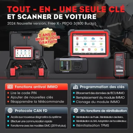 Avis LAUNCH X431 IMMO Elite : la valise de diag qui vise les pros de l’auto et les serruriers