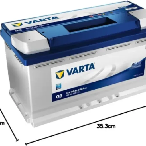 Avis Varta G3 Blue Dynamic 95Ah 800A : une batterie auto/camion costaud sur le papier, avec quelques réserves