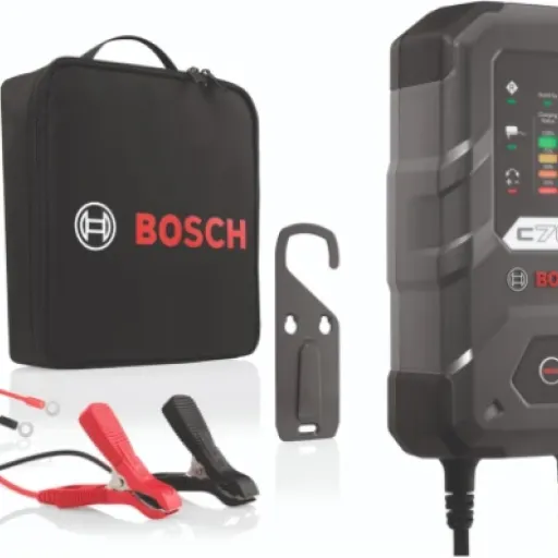 Avis Bosch C70 : le chargeur 10A polyvalent pour voitures, motos et camions