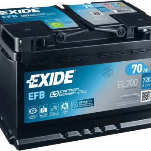 Avis EXIDE EFB EL700 70Ah 720A : une batterie Start-Stop polyvalente qui vise large