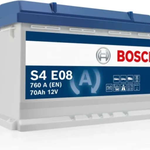 Avis Bosch S4 E08 70 Ah 760 A : une batterie EFB solide pour les véhicules Start/Stop sans récupération d’énergie