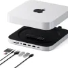 Avis Satechi Hub & Support Mac Mini avec Boîtier SSD M.2 : centraliser les ports et le stockage sous le Mac