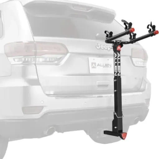 Avis Allen Sports Porte-vélos 2 vélos (attelage 2" et 1,25") : un support simple et costaud pour attelage carré US