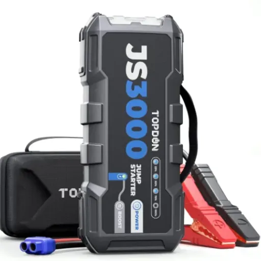 Avis TOPDON JS3000 : le booster 3000A costaud qui sert aussi de grosse power bank