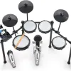 Avis Alesis Nitro Max Kit : une batterie électronique maillée sérieuse pour débuter et s’entraîner au calme