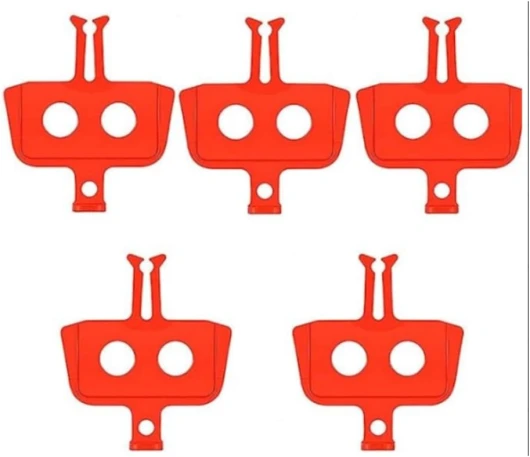 Lot de 5 entretoises de plaquettes de frein à disque hydraulique, séparateur de frein de vélo de montagne, frein à disque d'huile de vélo, freins hydrauliques MTB