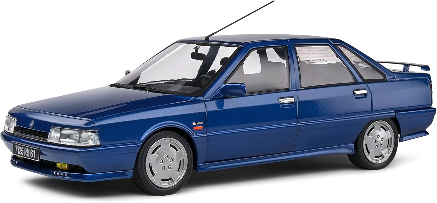 SOLIDO 1:18 Renault 21 Turbo MK.1 Blue 1988