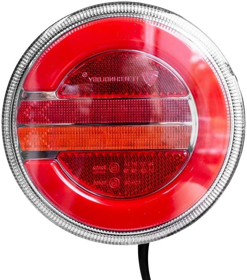 Feu arrière LED gauche 12-24 V [clignotant dynamique]