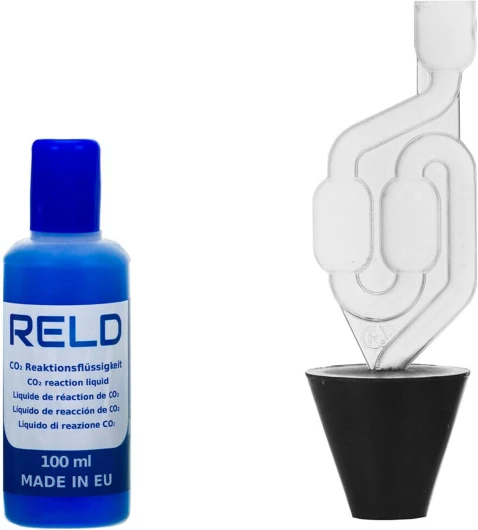 Joint de Cylindre, testeur CO2 Fuite Liquide de Refroidissement Universel pour Toutes Les Voitures et Motos, Rapid Engine Leak Detector pour 50 Tests 100 ML