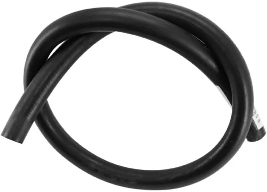 Durite caoutchouc EPDM noir renforcée textile refroidissement eau DIN 73411 type A Radiateur Liquide Tuyau Chauffage Tressée Huile Graisse Hydrocarbure, Ø15 mm x 1 mètre