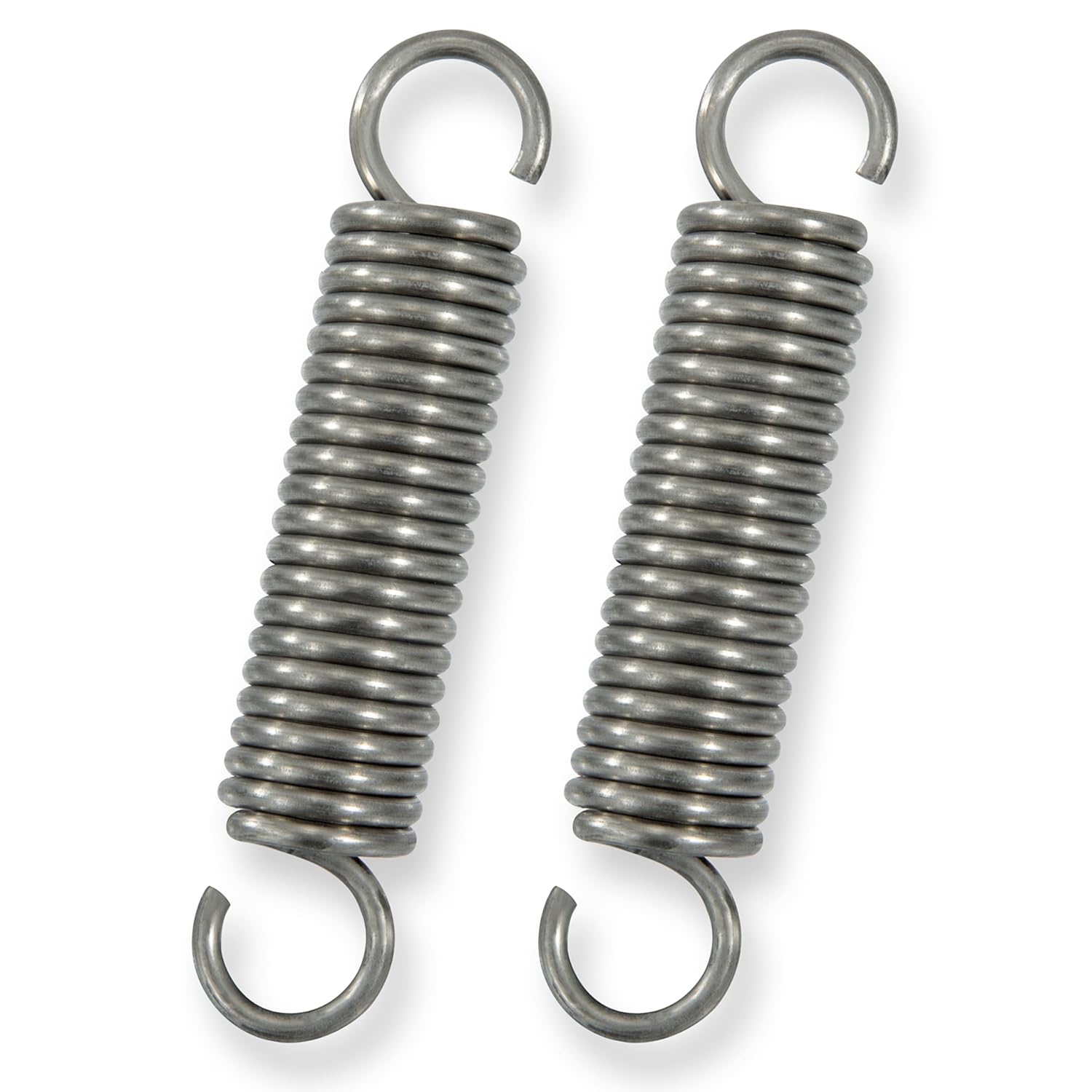 GUNGY Ressort de Traction 70mm Ressorts de Tension avec Crochets Ressorts en Acier Inoxydable Diamètre du Fil 2,2mm Diamètre Extérieur 15mm Force 11,8KG 2 Pièces