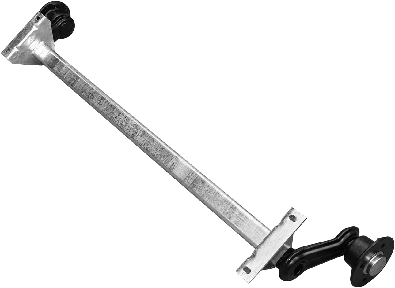 Knott VG7-L Essieu Remorque 750kg - Essieu Non Freiné Résistant à la Corrosion - Suspension en Caoutchouc - Montage Facile, 1260mm, 1560mm, 4x100