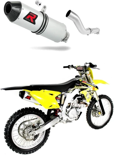 RMZ RM-Z 450 Pot d'échappement MX2 Silencieux Dominator Exhaust Racing Slip-on 2013 2014 2015 2016 2017 2018