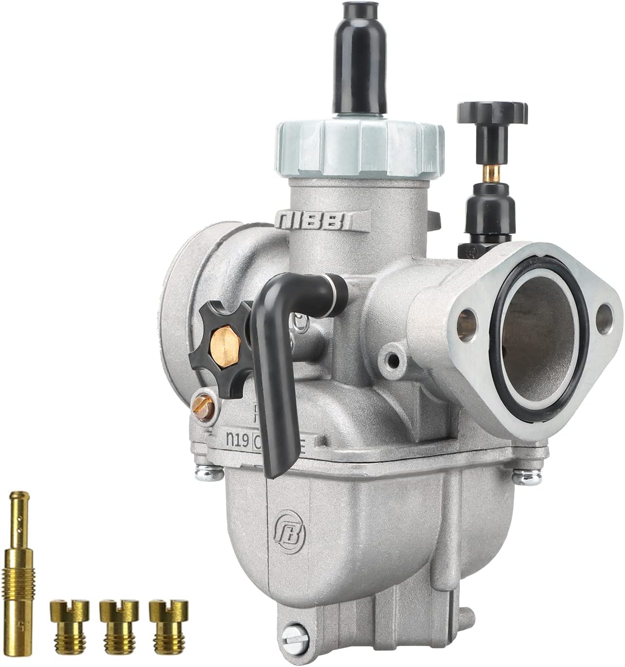 PE19mm Carburateur Pour 100cc - 125cc Bride Moteur De Moto Carburateur Avec Buse De Carburateur