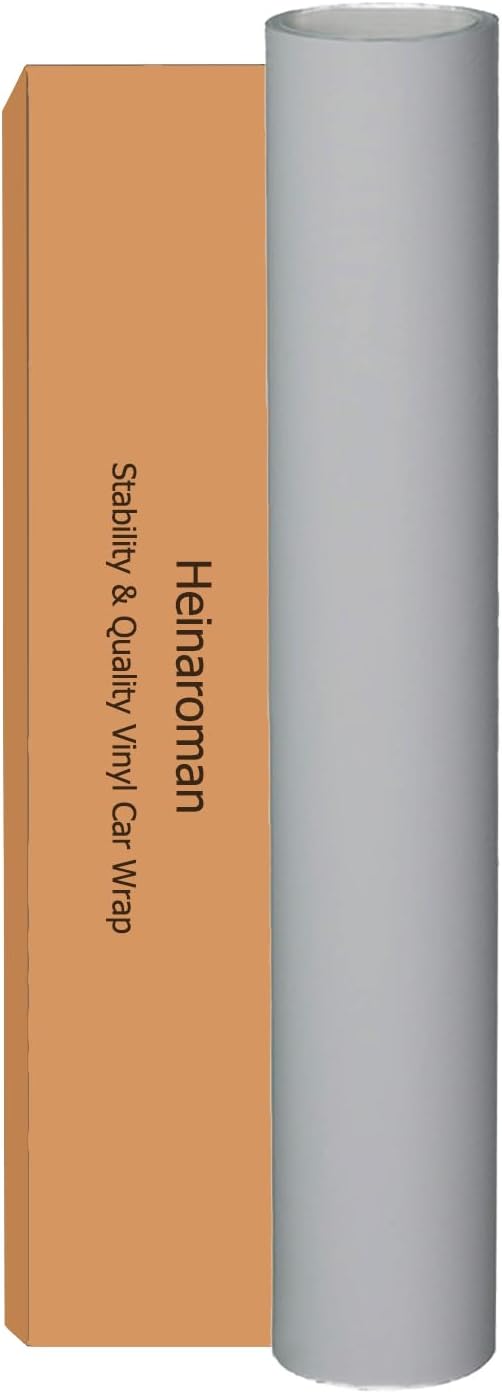 Heinaroman Film Autocollant en Vinyle pour Voiture Film Automobile pour Protection de la carrosserie Résistance aux Rayures Air Release Technology 30.5 X 152CM Vinyl Wrap