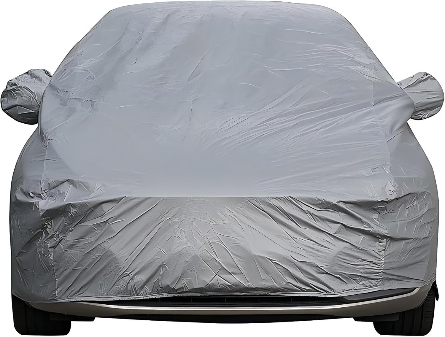 Sipobuy Housse de véhicule universelle, entièrement étanche, anti-rayures, durable, doublée, en coton respirant, très résistante