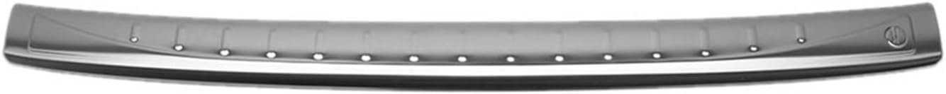 Protection Seuil de Pare-Chocs arrière - Compatible avec Fiat 500C 2009-2021 - Couverture de Seuil de Coffre - Bande Seuil de Chargement - Style élégant - en Acier INOX Chromé Brossé