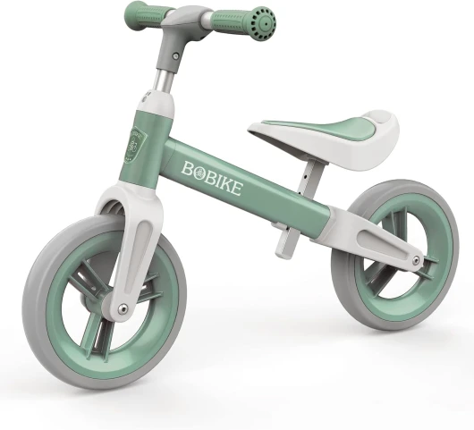 Draisienne Enfants Vélo Bébé sans Pédales de 1.5-4 ans Jusqu'à 25 kg, Volant et Selle Réglables en hauteur, Antivol de Direction, Vélo d'enfant ultra Léger Vélo d'équilibre pour Garçons Filles