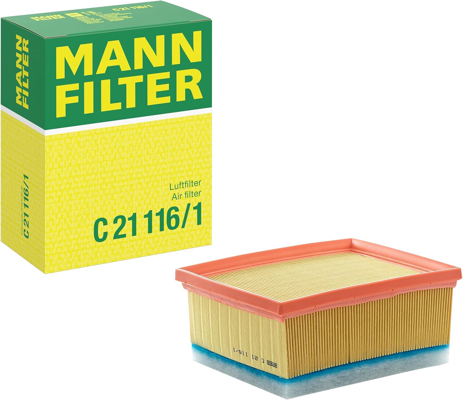 MANN-FILTER C 21 116/1 Filtre à air - VÉHICULE DE TOURISME + UTILITAIRES
