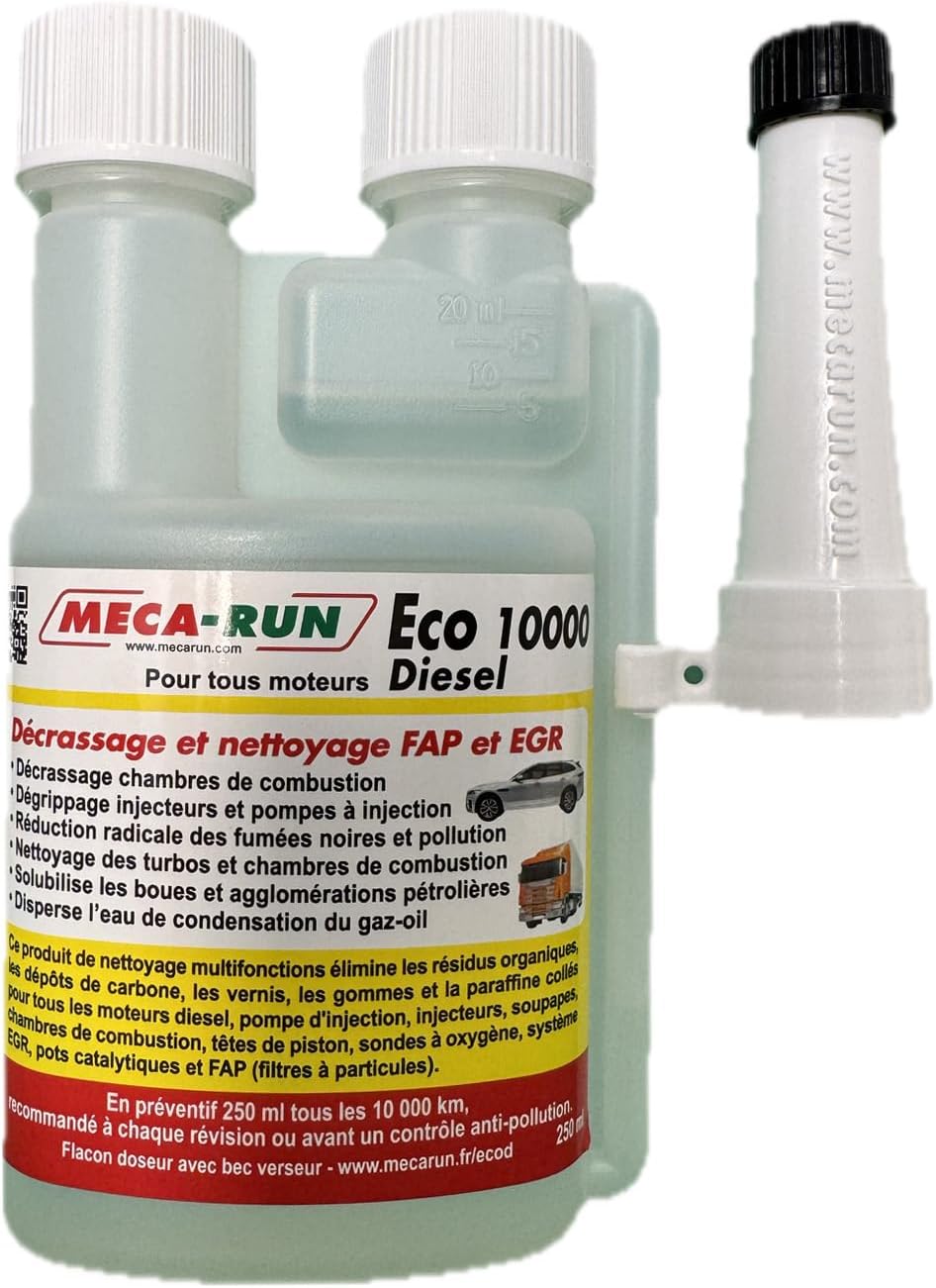 MECA-Run ECO 10000 Diesel 250 ML nettoyant Moteur
