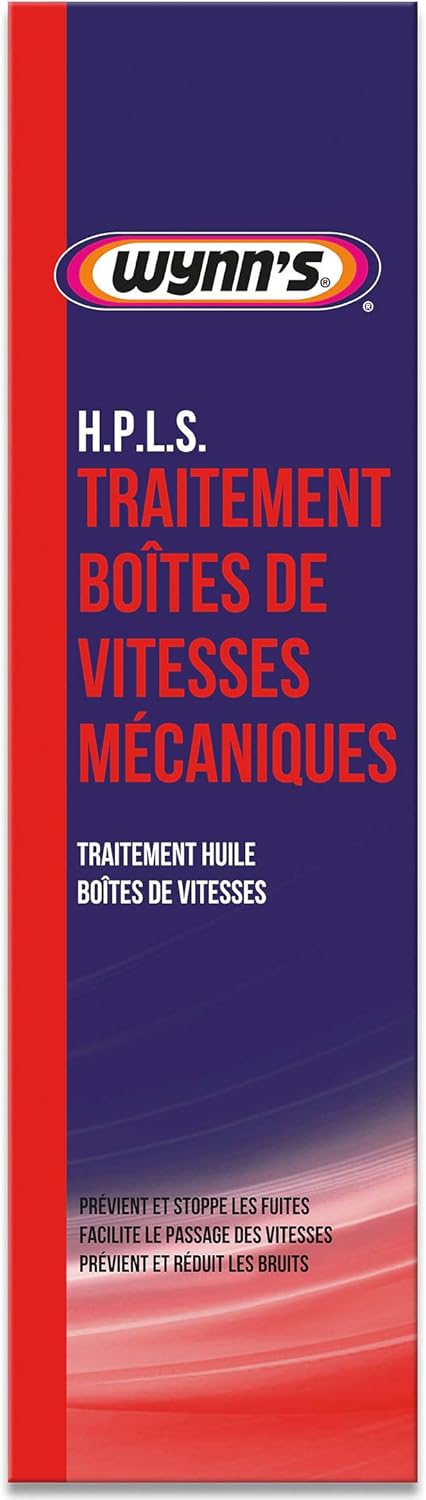 Wynn's Additif Boîte de Vitesse Manuelle et Ponts Voiture Antifriction et Anti-Usure 125 ML
