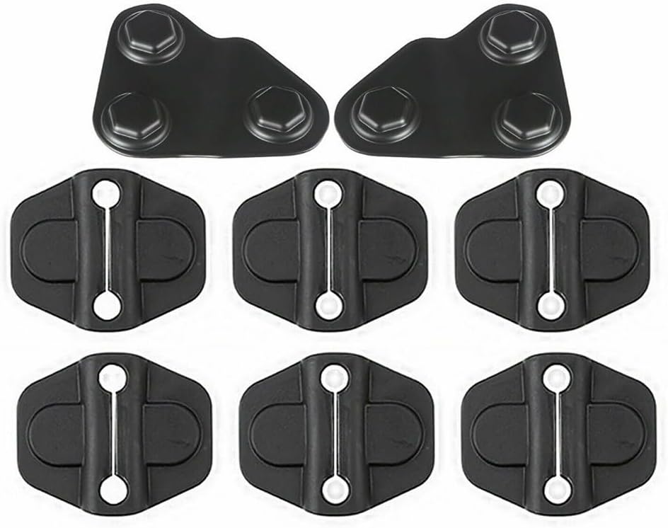 Pour Jeep Wrangler JL JT pour Willys Accessoires de verrouillage de porte et protecteurs de vis 2018 2021