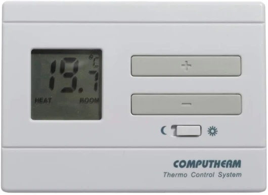 COMPUTHERM Q3 Thermostat connecté, thermostat d’ambiance avec thermomètre pour radiateur, climatisation, chauffage au sol, régulateur de température