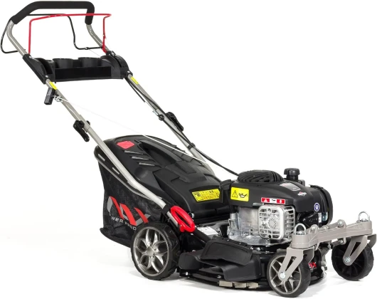 POWER PRODUCTS 1000S moteur Briggs & Stratton série 450E 125 cm3 largeur de coupe 42 cm panier 45l système de lavage du boîtier tondeuse thermique avec entraînement