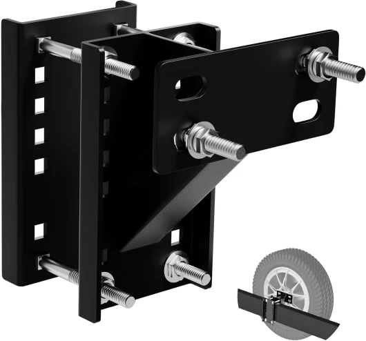 Porte-pneu De Secours, Support De Pneu De Secours Pour Remorque, Accessoires Pour Remorque Utilitaire Convient Aux Roues À 4, 5 Et 6 Pattes De 4" , 4,5", 4,75" , 5" Et 5,5", Supporte Jusqu'à 180 LBS