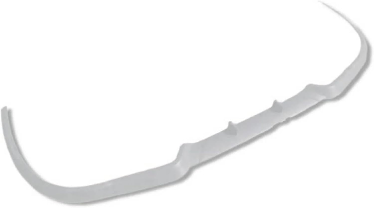 Pare-Chocs LèVre pour Peugeot 206 Aileron Avant Pare-Chocs Avant Lèvre Spoiler Lèvre Universelle 3 Pièces Kit Carrosserie Sport Lèvre Tuning Protecteur Lèvre Pare-Chocs Avant(Blanc)