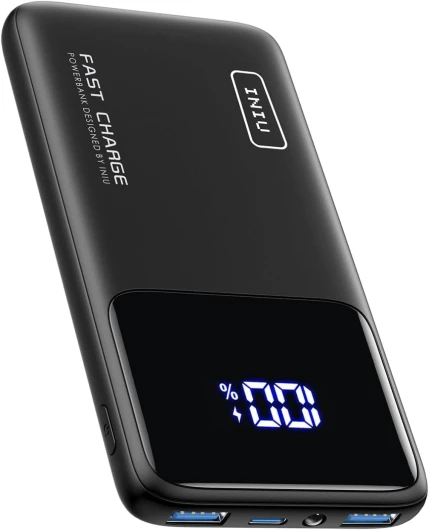 Batterie Externe, 22.5W 10000mAh Power Bank, Batterie Portable USB C Input & Output PD3.0 QC4.0 Charge Rapide Powerbank Compatible avec iPhone 16 15 14 13 12 Pro Max Plus Samsung iPad Pro etc