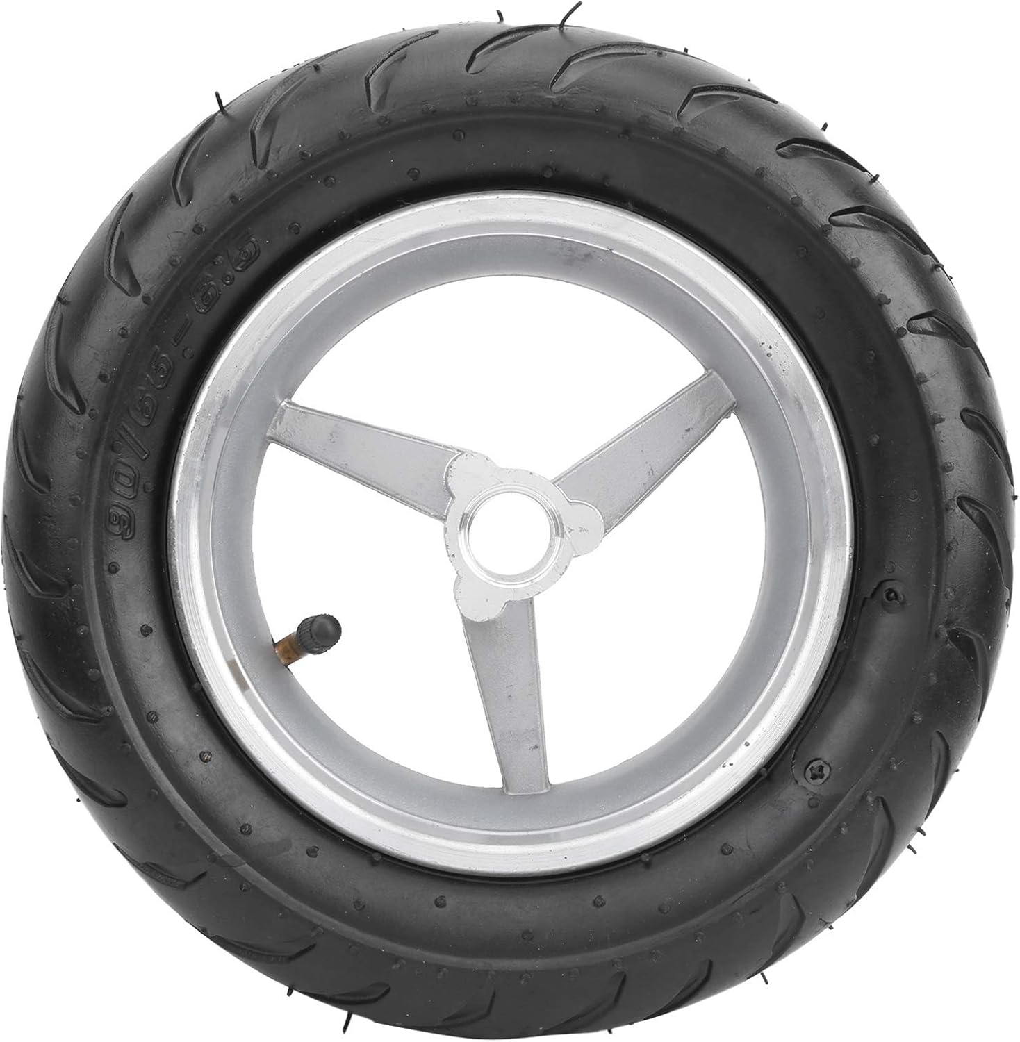 Mini-moteur de poche vélo pneu roue jantes anti-dérapant accessoires adaptés pour 47cc 49cc vélo de poche(Front)