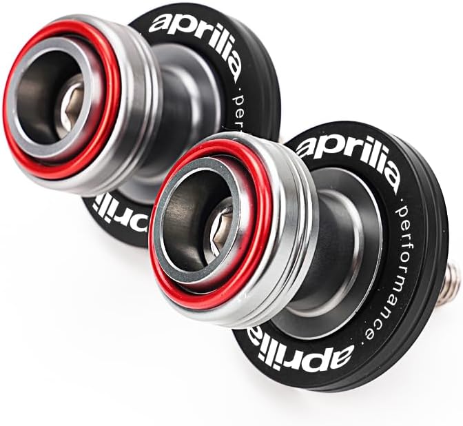 ZEXDDI Glissières de bras oscillant CNC de 6 mm pour Aprilia RSV4 V4 V4r RSV1000/R RS660 Tuono 660 2020 RS457 Tuareg 660 Tuareg660 Bobines à bras oscillant Vis de support