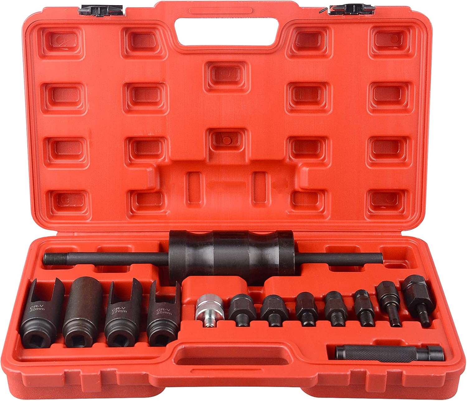 DAYUAN Lot de 14 Outils pour injecteurs Diesel extracteurs d’injecteur CDI, Bosch, Delphi, Deso, Siemens