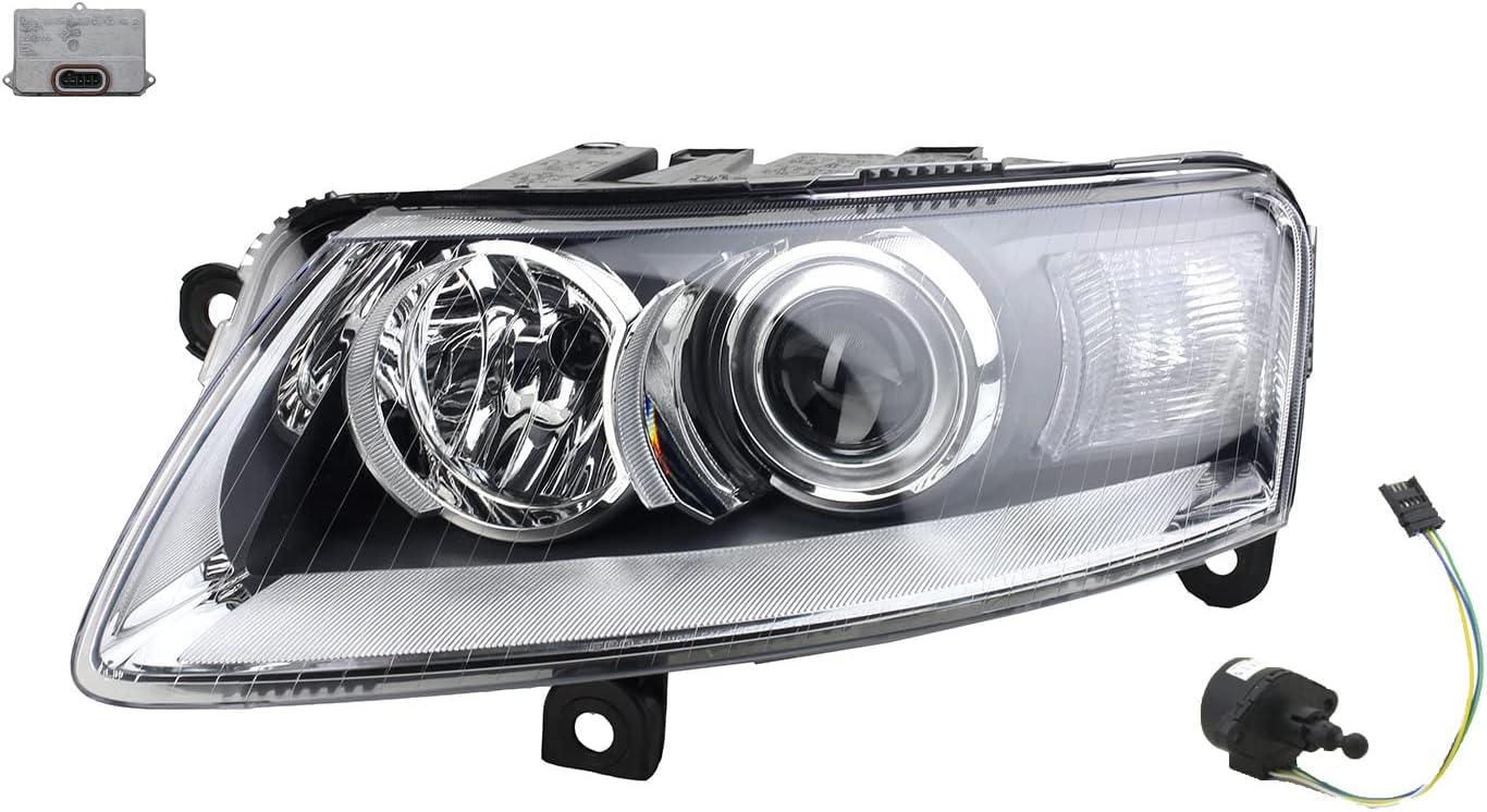 Phare Johns pour Audi A6 4F 05/04-09/08 Xenon D2S gauche + volant + LWR