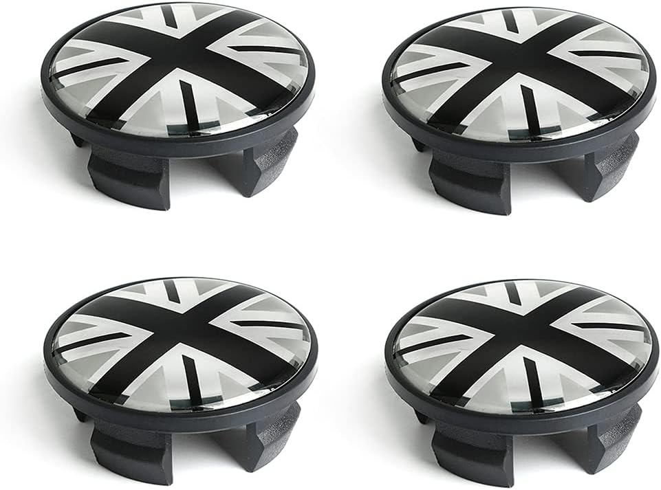 Pneus de Voiture pneus Jantes moyeu Central décoration Badge Capuchons Cache-moyeux 54mm pour MN Cooper JCW One S R55 R56 R57 R58 R59 R60 R61 Clubman Convertible Countryman