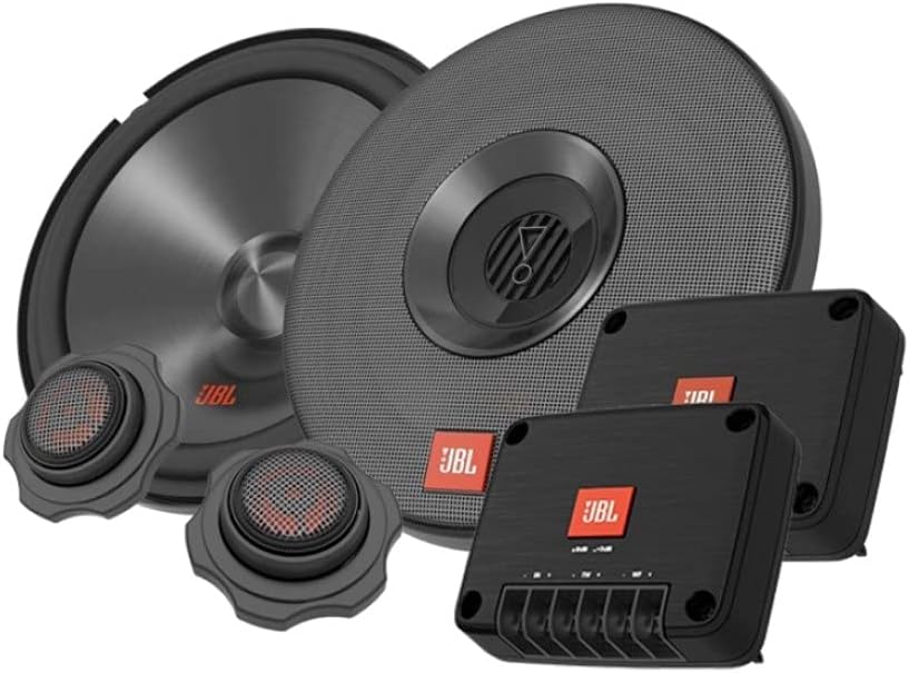 Club 602CTP Système haut parleur voiture à 2 voies de Harman Kardon - Ensemble d' enceinte à composants de 210 watts, 16 - 17 cm, hauts parleurs d'aigus et filtres