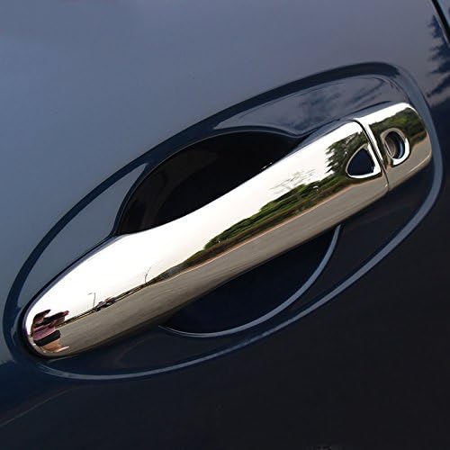 Pour Kadjar 2015-2022 Chromé Poignée de Porte Latérale Trim de Coque Accessoire Auto 8 pièces